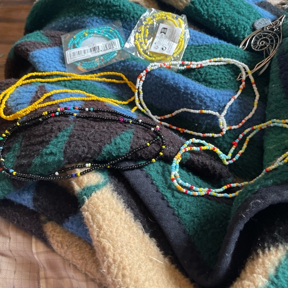 LOT OF ACCESSORY BUNDLE. All but the pendants and ear cuffs are from Romwe. - Picture 8 of 8